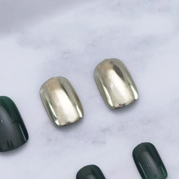 綠心雅優龐克×五套件戒指組×銀色 .avif