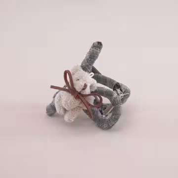 菱格小熊×鯊魚夾×共 二色