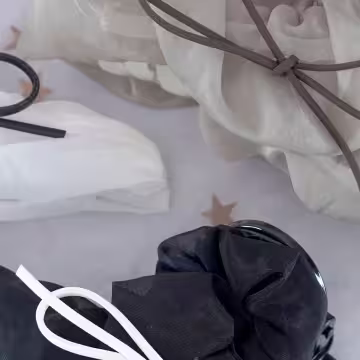 薄紗絲帶蝴蝶結×鯊魚夾×共三色