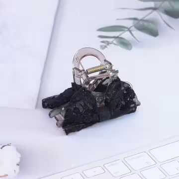 性感黑蕾絲×鯊魚夾