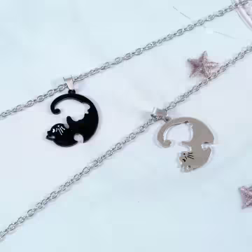 316鋼飾×抱團取暖×閨蜜情侶項鍊組