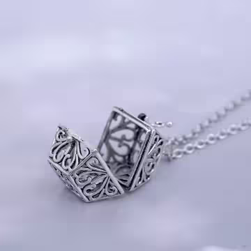 鏤空雕花寶箱×百寶盒×長項鍊