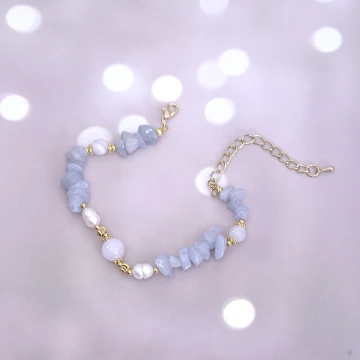 清新海藍寶珍珠×手鍊.avif