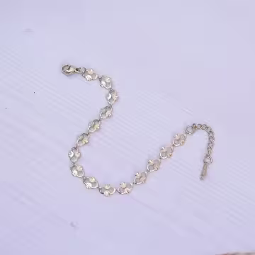 316鋼飾×香吻壓花紋 ×手鍊×金色