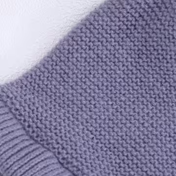 素色毛線綁帶×毛帽×灰色