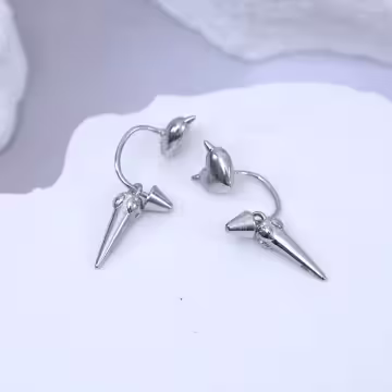 惡魔愛心椎子×轉珠耳環