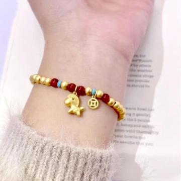 馬到金來&times;串珠手鍊.avif