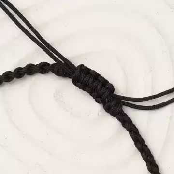 真心×黑繩×抽繩手鍊