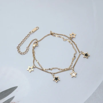 316鋼飾&times;星白星星&times;雙層腳鍊&times;金色.avif