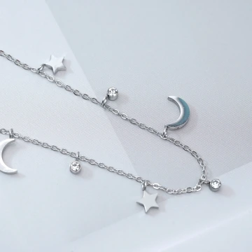 316鋼飾&times;羅馬數字小蠻腰 &times;手鍊&times;銀色.avif