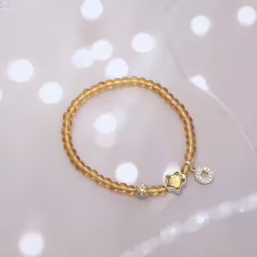 財星高照&times;固定式串珠手鍊