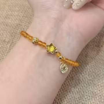 財星高照&times;固定式串珠手鍊