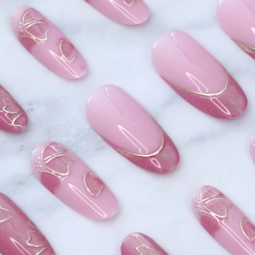 桃花盛開&times;三角耳夾.avif