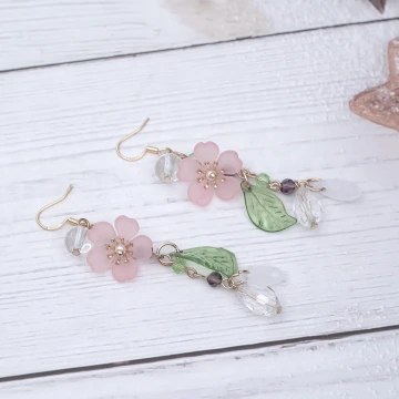 桃花盛開&times;三角耳夾.avif
