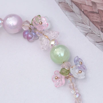 灰晶魔幻球魚尾&times;雙層手機腕帶掛繩.avif