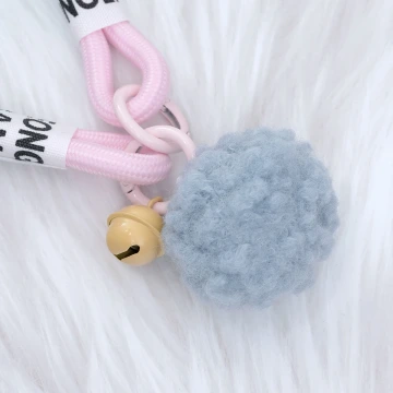 細款毛絨豹紋&times;手機腕帶掛繩&times;紫色.avif
